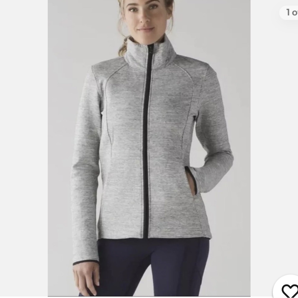 Lululemon Athletica Women's Heathered Gray Jacket